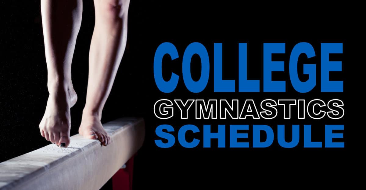 College Gymnastics Schedule 2024 Results Dorey